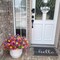 12 Bundles Artificial Outdoor Daisy Flowers with Eucalyptus Leaves, UV Resistant Faux Silk Plants for Porch, Patio, Garden, Window Box, Lawn and Home Spring Summer Decor